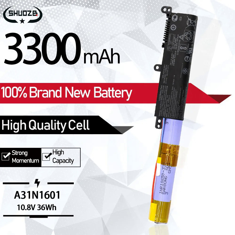 New A31N1601 Battery For ASUS VivoBook F541UA R541UA R541UJ R541UV X541SA X541SC X541U X541U X541UA 