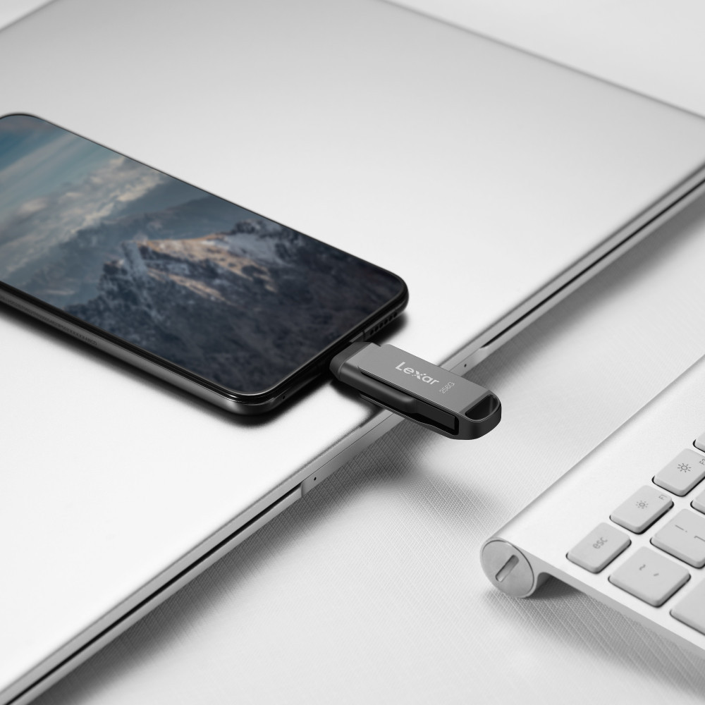 แฟลชไดรฟ์ Lexar D400 32GB Dual USB Type-C/A USB 3.1 2-in-1_5