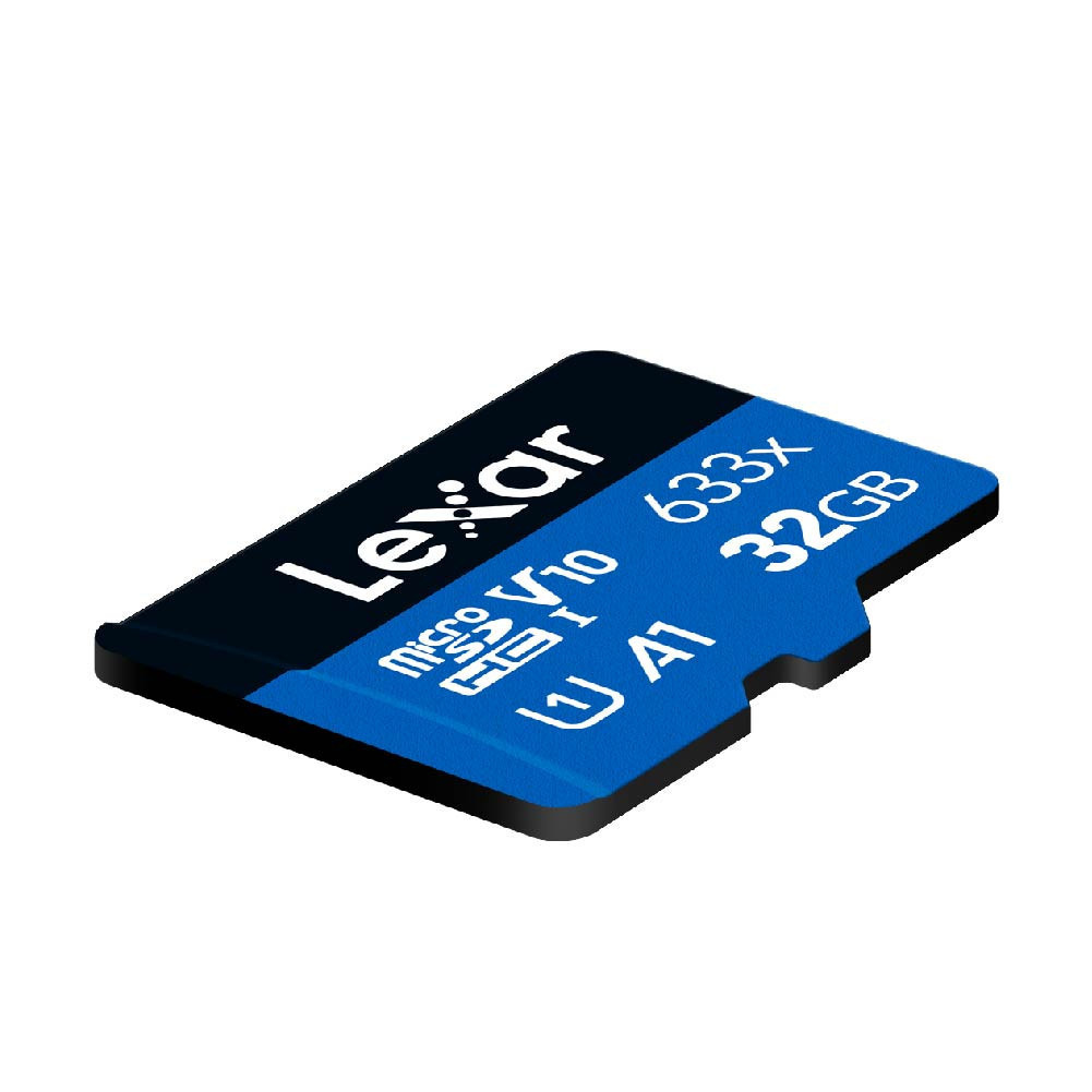 การ์ดหน่วยความจำ ไมโครเอสดีการ์ด LEXAR 633X MICROSD CARD 32GB NOADAPTER UPTO 100MB/S READ (LMS0633032G)_5