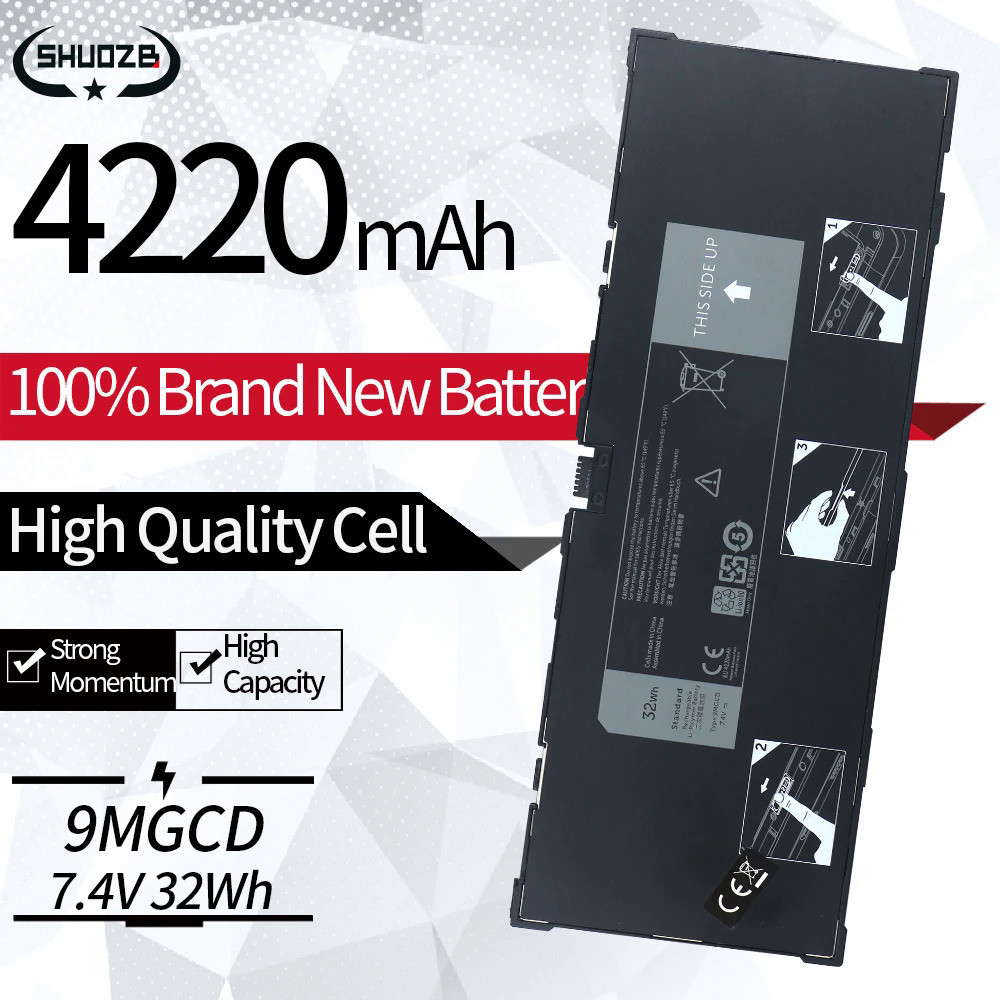 New 9MGCD VYP88 XMFY3 Laptop Battery For Dell Venue Pro 11 5130 T06G Tablet 312-1453 451-BBIN XRXMG 
