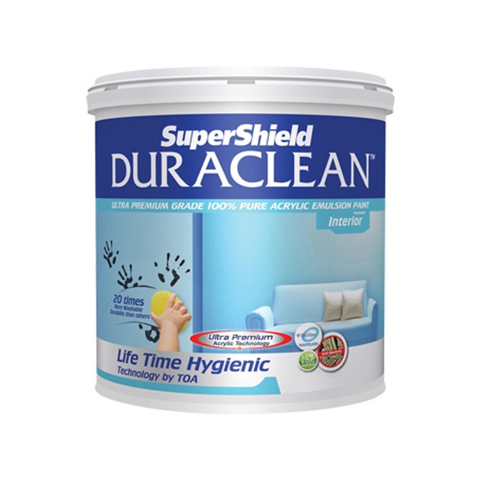 TOA สีรองพื้นปูนเก่า SUPERSHIELD DURACLEAN 9 ลิตร จัดส่งโดย HomePro