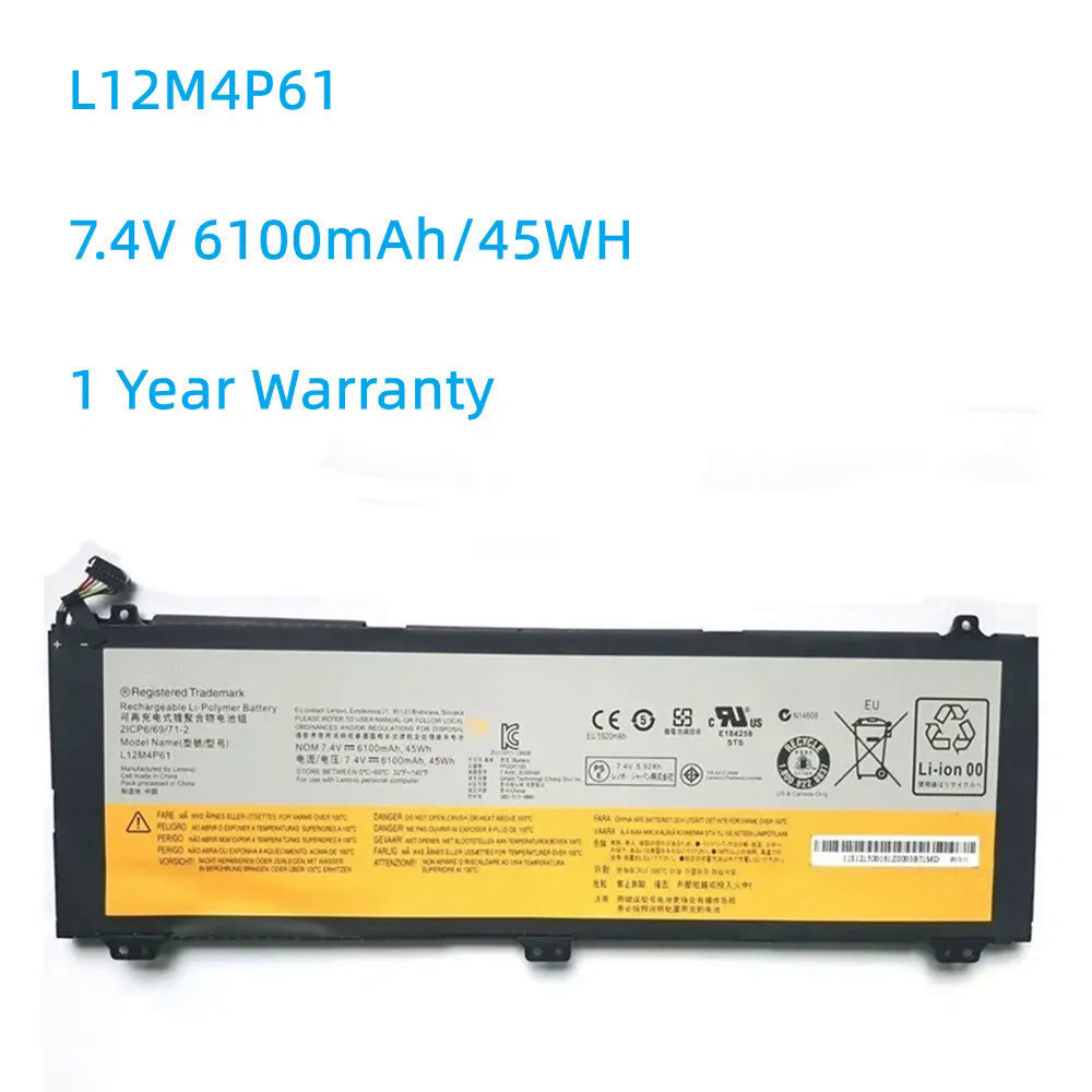 Original rechargeable laptop battery for lenovo, lenovo IdeaPad U330, U330 p, U330 t, 2ICP61, L12L4P