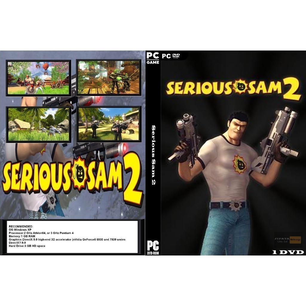 แผ่น Game PC Serious Sam 2 (1DVD)