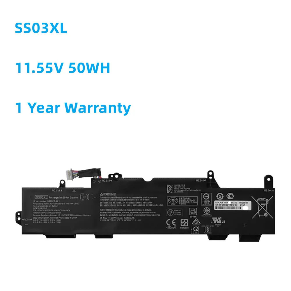 SS03XL 50WH laptop battery for HP EliteBook 730 716 45755 830 846 G5 ZBook 14u G5 HSN-I12C HSN-I13C-