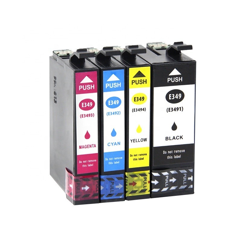 HITEK E-349 E-3491 349 T3491 T3492 T3493 T3494 Ink Cartridge for Epson WorkForce WF-3721 WF3721 Prin