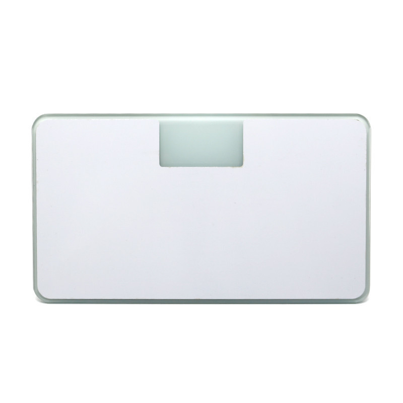 Sublimation Glass Electronic Weight Scale Body Bathroom Scale Customized Glass Scale By Battery Powe