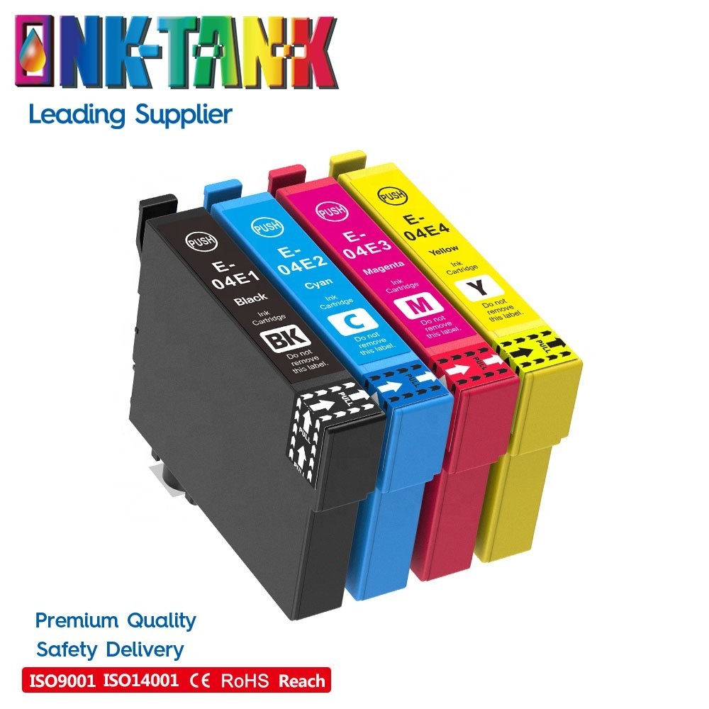 INK-TANK 04E T04E T04E1 T04E2 T04E3 T04E4 Premium Compatible InkJet Ink Cartridge for Epson WF-2851 