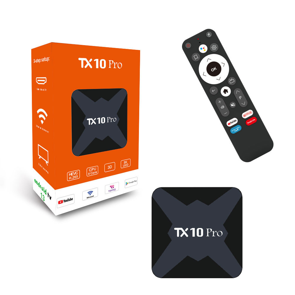 Smart Android TV Box Tx10 pro Allwinner H313 5G Wifi 8GB 128GB androidtv  box Set-Top Box TX10 pro