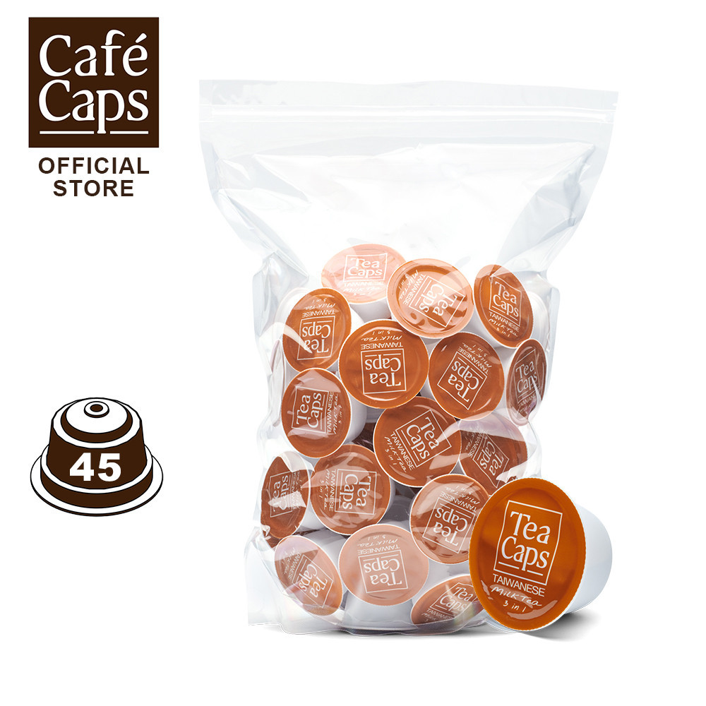 Cafecaps - แคปซูลชาNescafe Dolce Gusto Compatible Taiwanese Milk Tea (1 ถุง X100 แคปซูล)
