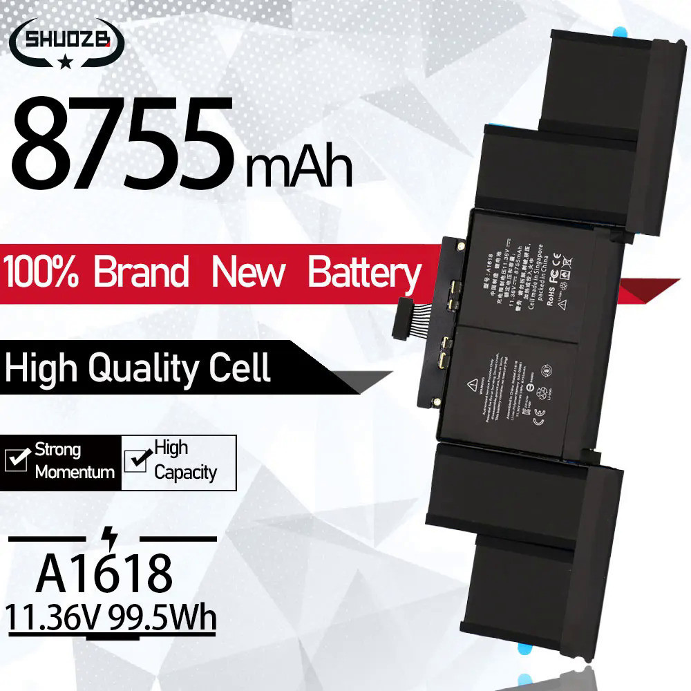 A1618 Laptop Battery For Apple MacBook Pro Retina 15'' 15.4" Inch A1398 2015 Year 020-00079 MJLT2LL/