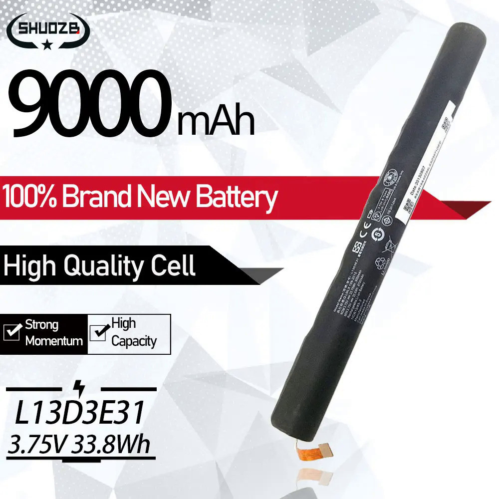New L13D3E31 L13C3E31 Laptop Battery For Lenovo Yoga 10 B8000 B8080 B8000-F B8000-H B8080-H B8080-F 