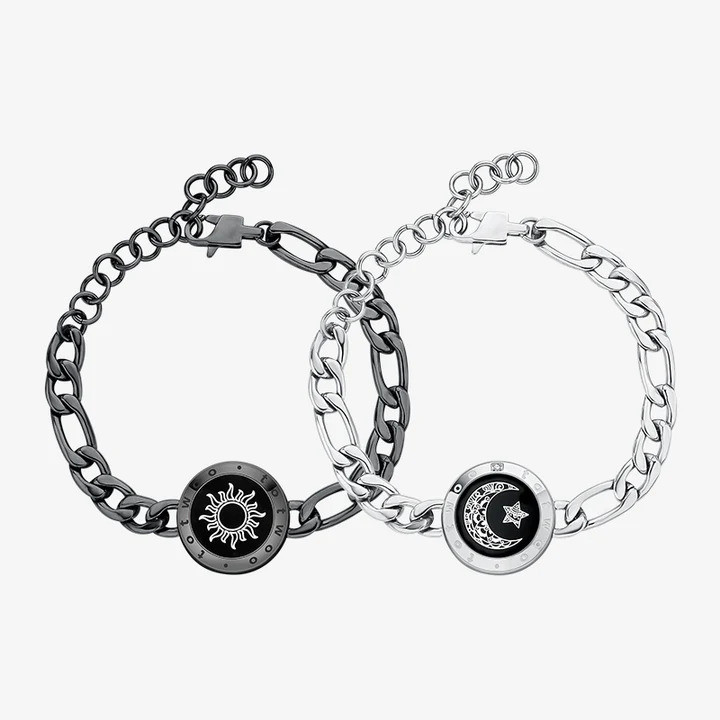 new design fine jewelry bracelets for couple pulseras para pareja i miss you bracelet totwoo longdis