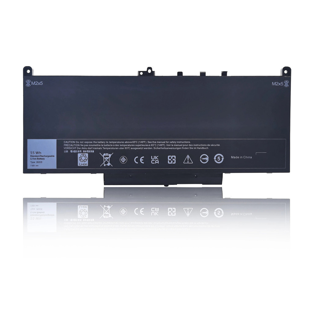 แบตเตอรี่แล็ปท็อป J60J5แบตเตอรี่ PDNM2แบตเตอรีโรงงานใหม่สำหรับ Dell Latitude E7270 E7470 579TY J60J5