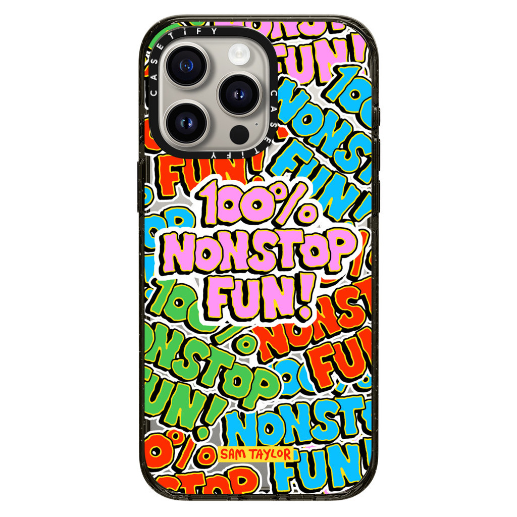 [พร้อมส่ง] CASETiFY | Sam Taylor 100% Nonstop Fun!