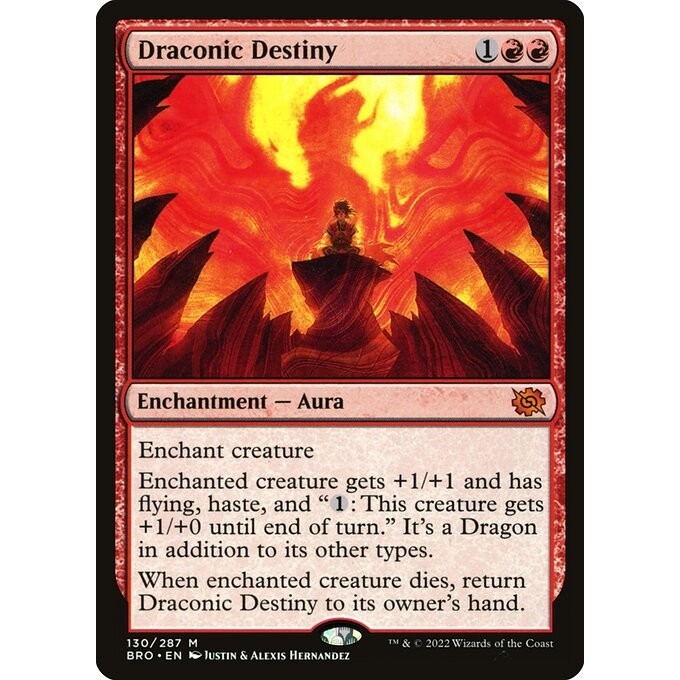 [The Brothers' War] - [BRO] - (M) -[Draconic Destiny] -  [2022]