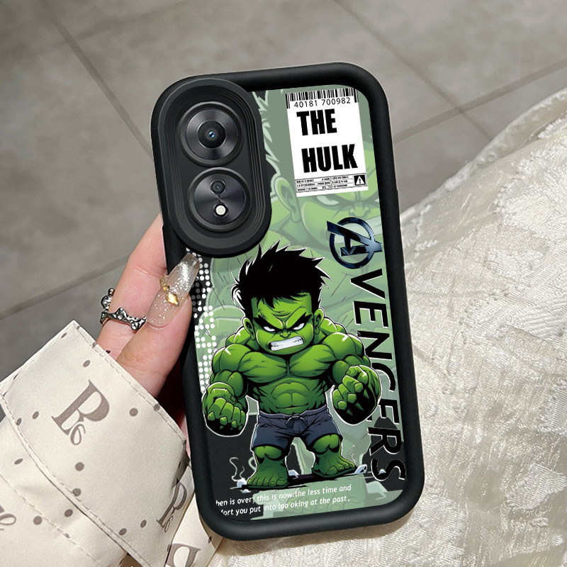 เคสสำหรับ OPPO A58 5G A78 5G A58x 5G A1x 5G A2x 5G เคสป้องกันลายฮักักและไอรอนแมนน่ารักดีไ