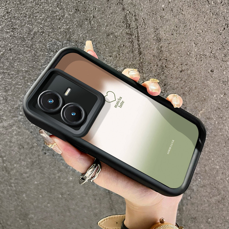 เคสสำหรับ VIVO Y22 VIVO Y22s เคสป้องกันโทรศัพท์  กันกระแทกลายรักไ