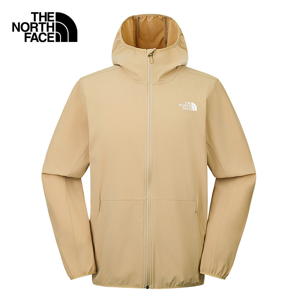 THE NORTH FACE M NEW ZEPHYR WIND JACKET - AP - KHAKI STONE เสื้อกันลม (ดูตารางไซซ์ ASIA/AP)