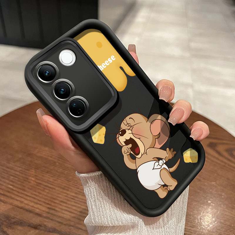 เคสสำหรับ VIVO V27 5G VIVO V27 Pro 5G S16 Pro 5G เคสครอบปกป้องซิลิโคนป้องกันรอยขีดข่วนลาย