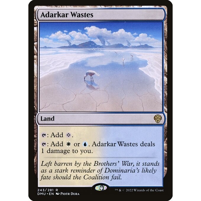 [Dominaria United] - [DMU] - (R) -[Adarkar Wastes] -  [2022]