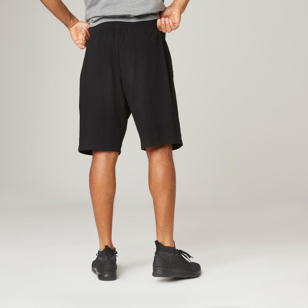 Decathlon Pilates yoga sports shorts men (mid-length)-nyamba