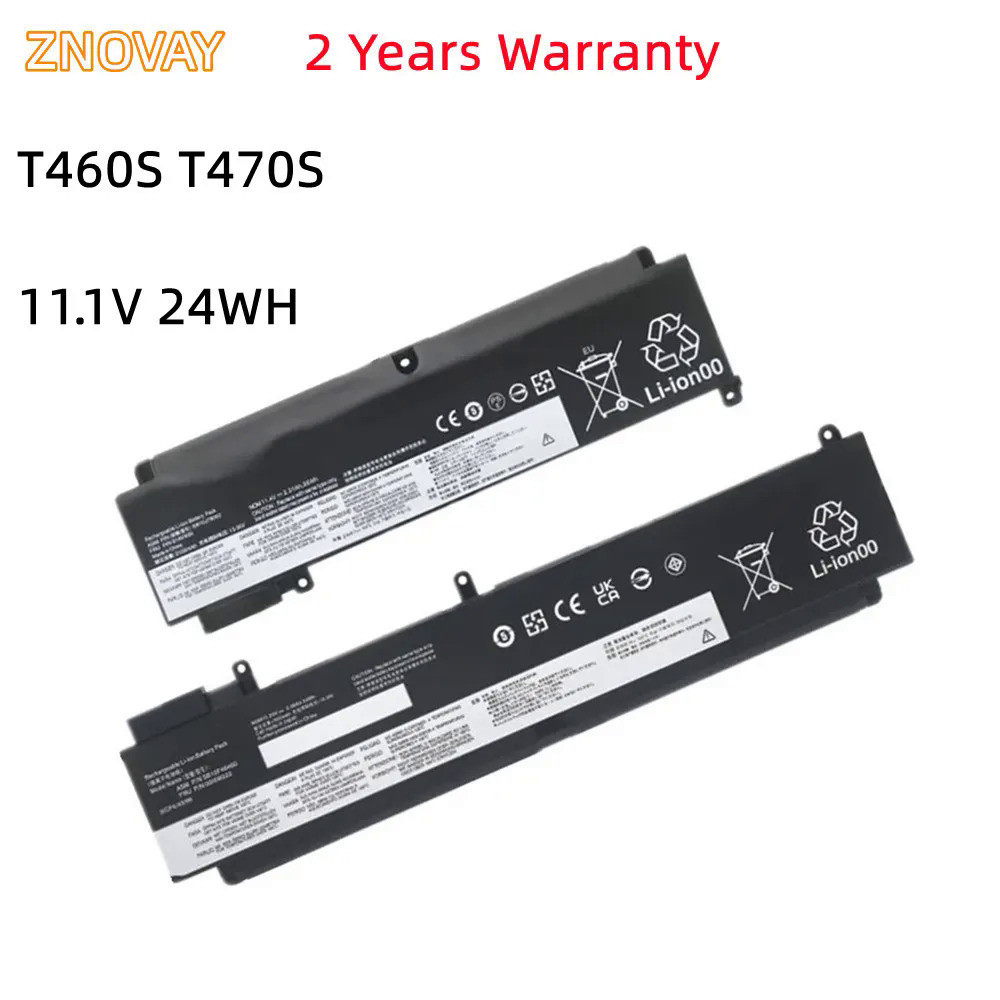 ZNOVAY T460s แบตเตอรี่แล็ปท็อปสำหรับ Lenovo T470S 00HW024 00HW025 00HW022 24WH 01AV406 00HW023 SB10J