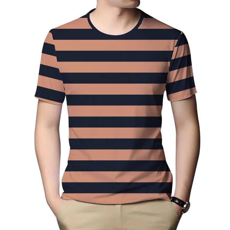【High quality】Tshirt tops for men boy cotton stripe tshirt tops for men boy high quality tshirt tops