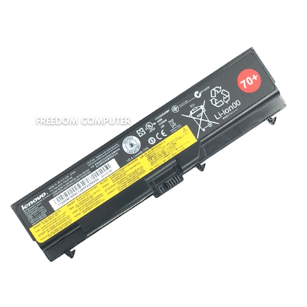 แบตเตอรี่โน๊ตบุ๊ค (แท้) FRU 45N1105 LENOVO Thinkpad T430 T530 W530 L530 L430 BATTERY NOTEBOOK