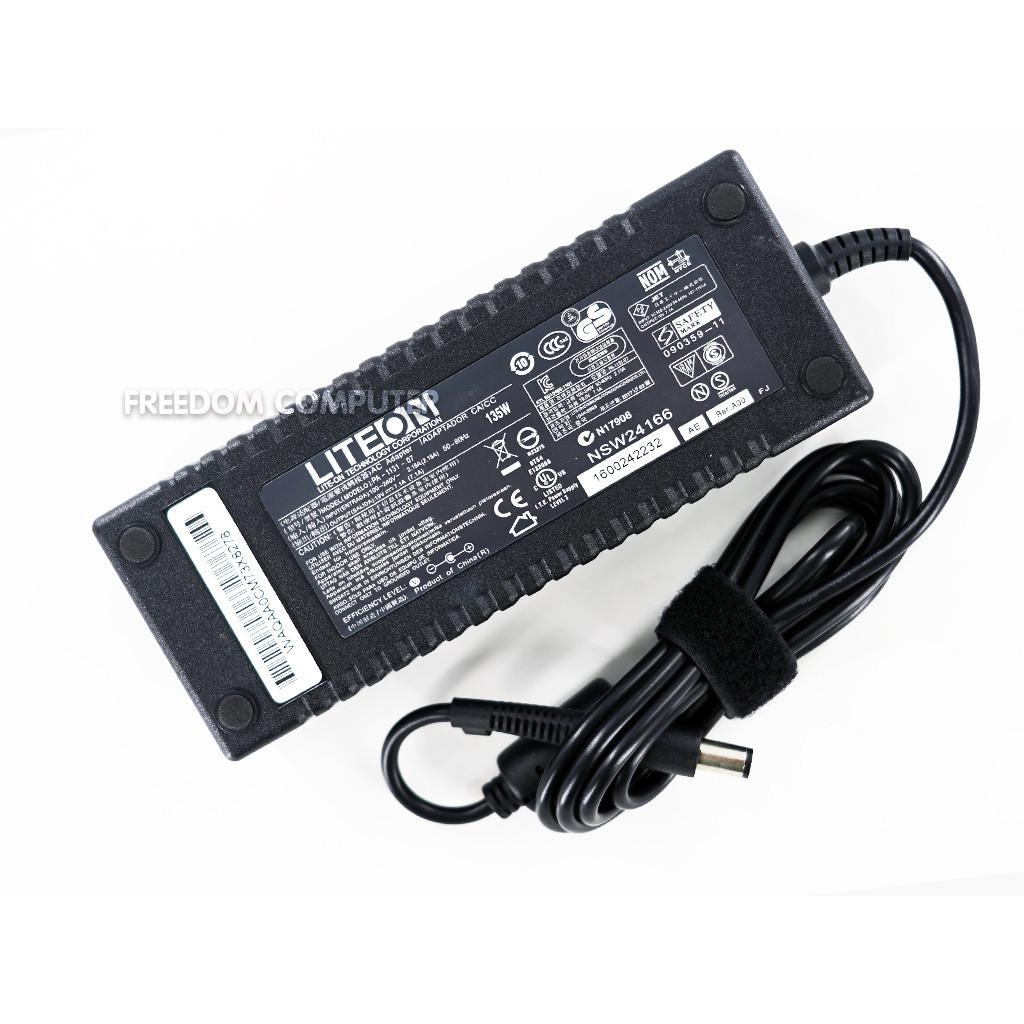 สายชาร์จ Adapter Liteon19V/7.1A(7.4x5.0) Acer All In One Z1620 Acer AIO Aspire Z3-615 ADAPTER NOTEBO