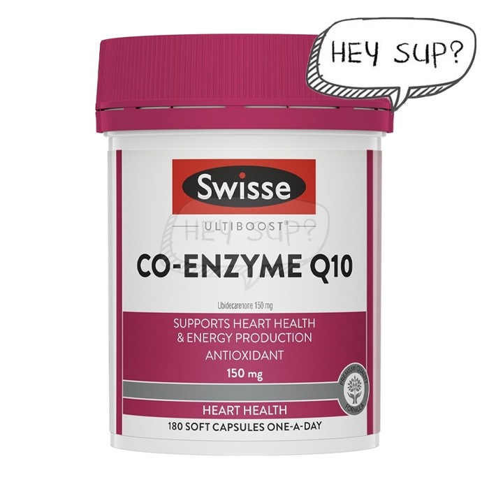 Swisse Co-Enzyme Q10 150mg 180 Capsules