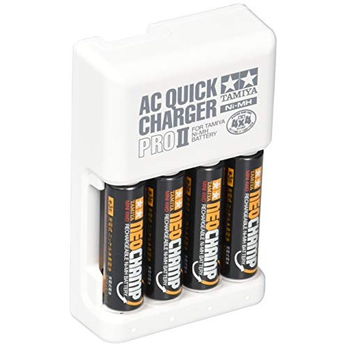 【ส่งตรงมาจากญี่ปุ่น】 Tamiya Battery & Charger Series No.116 AA Ni-MH แบตเตอรี่ชาร์จ Neochamp (4 ชิ้น