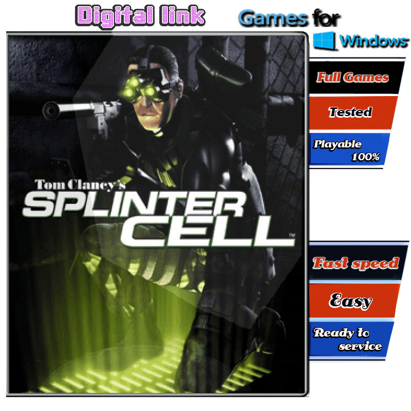 Tom Clancys Splinter Cell เกม PC Game คอมพิวเตอร์ USB เสียบเล่นได้เลย