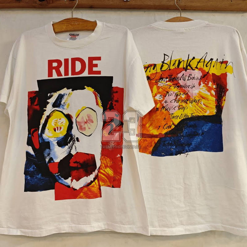 [ 23 ] RIDE Going Blank Again 1992 เสื้อวินเทจ เสื้อทัวร์ วงร๊อค  vintage shirt