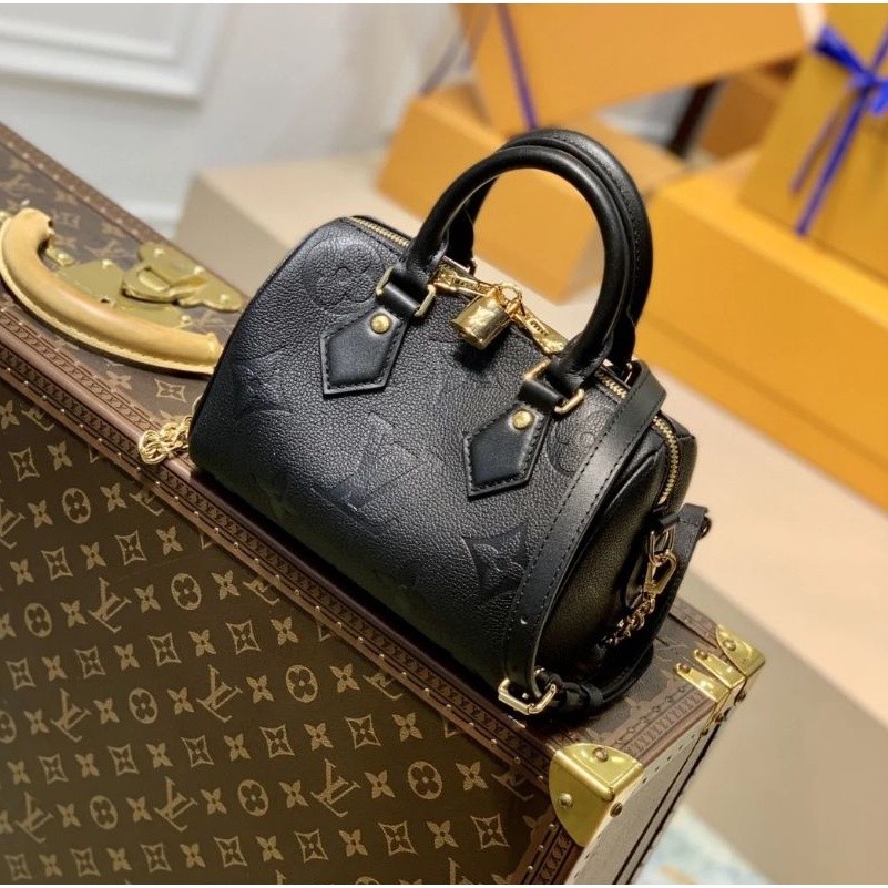 LV SPEEDY BANDOULIÈRE 20 กระเป๋าถือ กระเป๋าสะพายข้าง มือสอง M58953