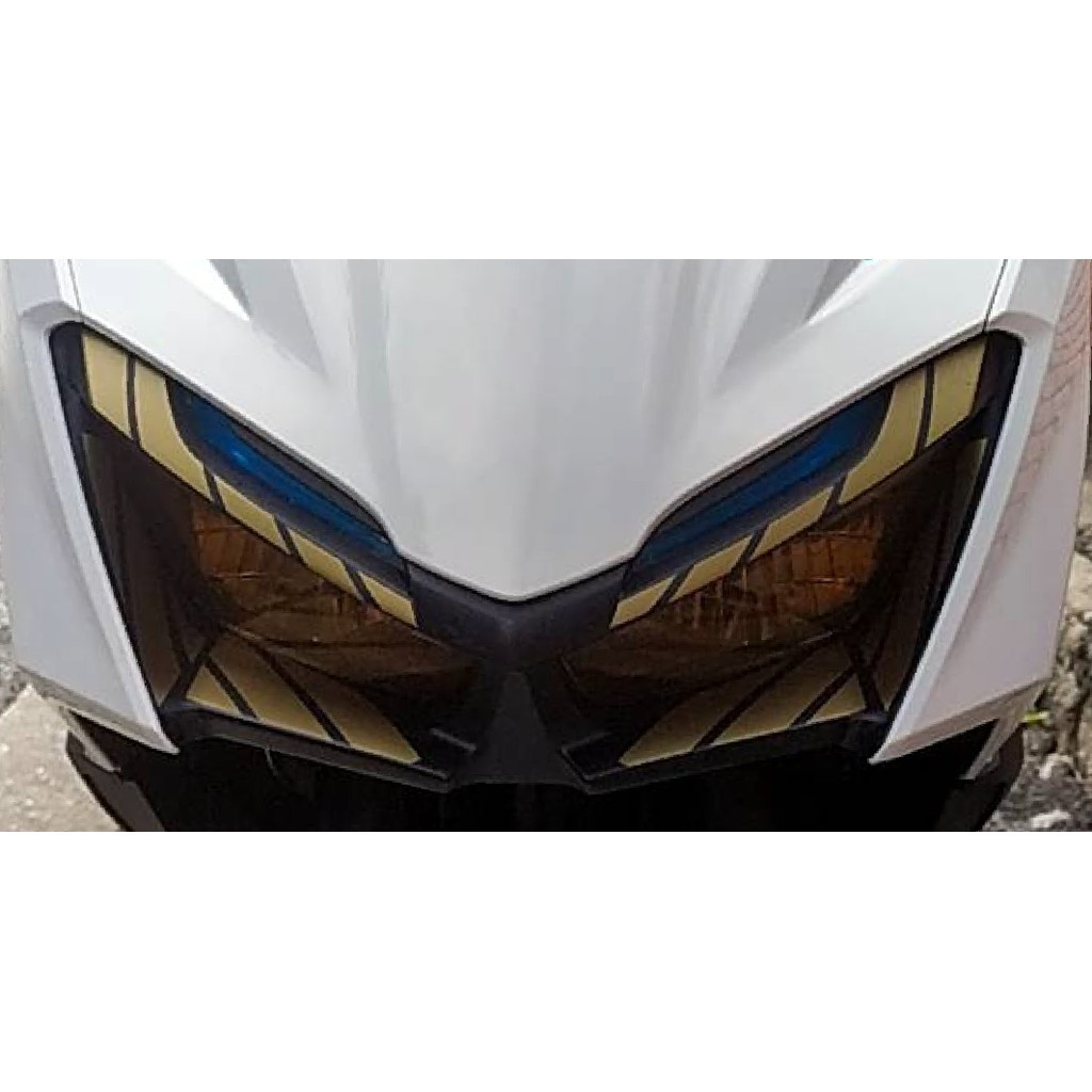 Click 160 vario 2022 สติ๊กเกอร์แต่งคิ้วไฟหน้า งานออกแบบเข้ารูป เพิ่มความสวยงามโดดเด่นให้รถคุณ