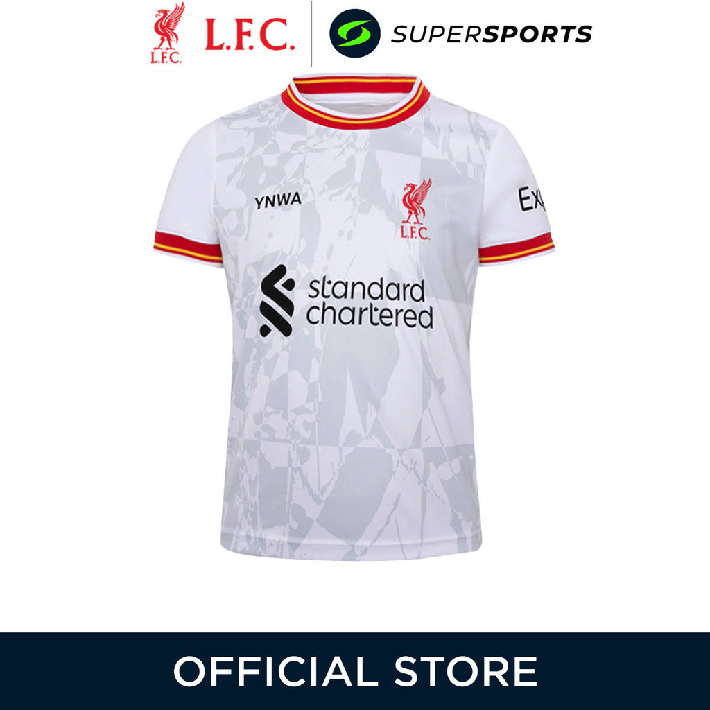 LIVERPOOL FOOTBALL CLUB เสื้อเชียร์เด็กทีมลิเวอร์พูล เกรด Supporter ชุดที่สาม ฤดูกาล 2024/25