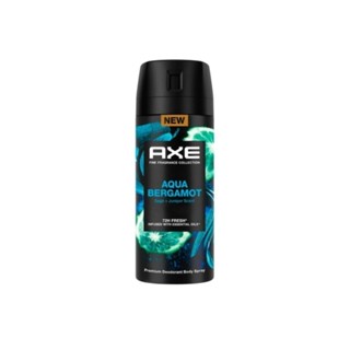 Axe Spray Aqua Bergamot 135ML แอ็กซ์ สเปรย์ระงับกลิ่นกาย อคา…
