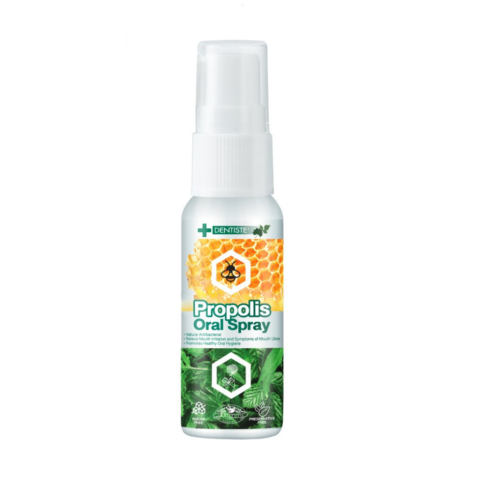 Dentiste Propolis Oral Spray 20 Ml. เดนทิสเต้ โพรโพลิส ออรัล สเปรย์ 20 มล.
