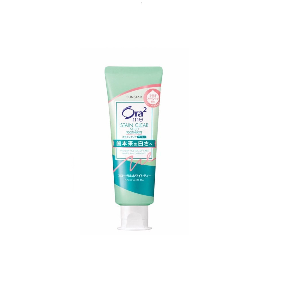 Ora2 Mesc Tp Mild Toothpaste โอราทู มี ยาสีฟันเพื่อการขจัดคราบฟันอย่างอ่อนโยน กลิ่นฟลอรัลไวท์ที
