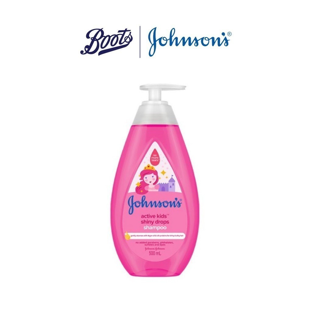 Johnson's Baby จอห์นสันเบบี้แชมพู ชายนี่ดรอปส์ 500มล