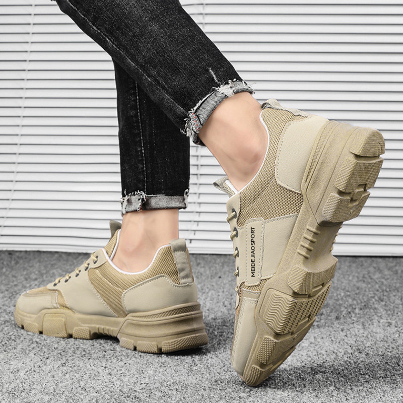 Fshoes มาใหม่  รองเท้าผ้าใบแฟชั่นผู้ชาย ทรงสปอร์ตสุดเท่ห์ มี2 สีให้เลือก ดำและน้ำตาล ทรงสวย แมทช์ง่าย และราคาถูก กดสั่งเ