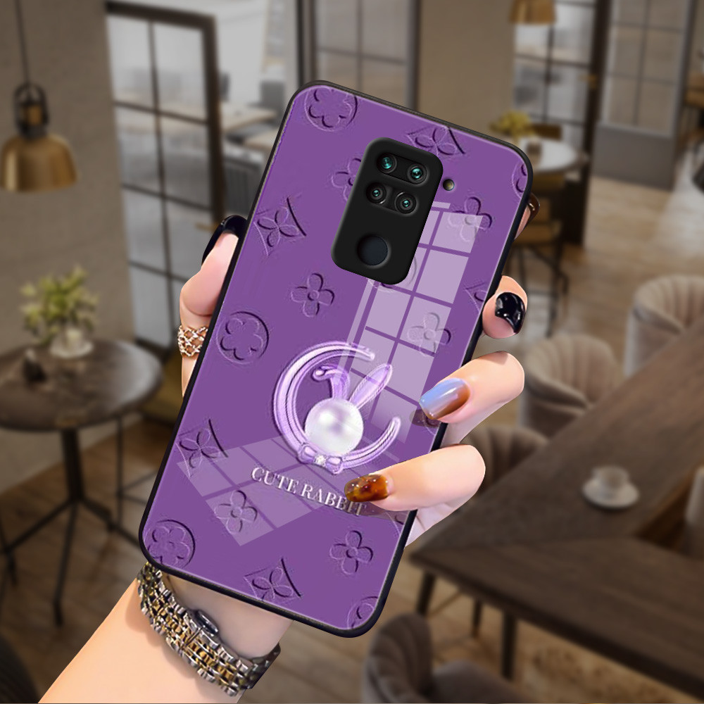 ไข่มุกแฟชั่น เคส กระจก Redmi Note 9s 9 9pro 8pro 11pro 114G 10pro 10/4G/5G 9T 9C 9 10X 10C 10A 10/4G/5G h3f1918
