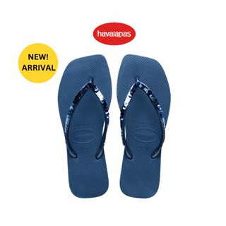 Havaianas รองเท้าผู้หญิง SLIM SQUARE MAGIC SEQUIN - COMFY BLUE BLUE รุ่น 41482721803BLXX(รองเท้าแตะ รองเท้า รองเท้าแตะหญิง รองเท้าแตะผู้หญิง)