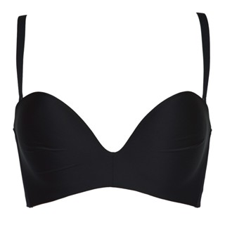 Triumph เสื้อชั้นในไม่มีโครง ครึ่งคัพ ดันทรงด้วย Memory Foam รุ่น Everyday Essential HUD รหัส 10196226 สีดำ 0004