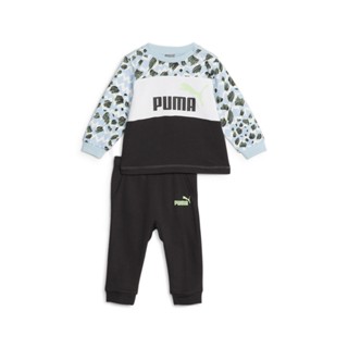 PUMA KIDS - จ็อกเกอร์สูทเด็กเล็ก Essential Mix Match สีดำ - APP - 67636801