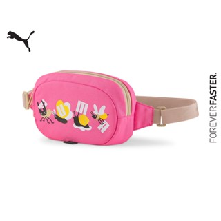 PUMA KIDS - กระเป๋าคาดเอวเด็ก Small World Waist Bag สีชมพู - ACC - 07920402