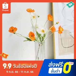 Pota ดอกไม้ประดิษฐ์ ผ้าไหมเทียม แฮนด์เมด สําหรับตกแต่งบ้าน