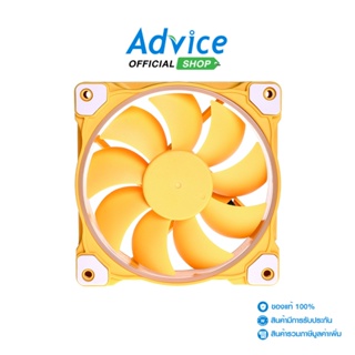 ID-Cooling FAN CASE 12cm ZF-12025-Lemon Yellow