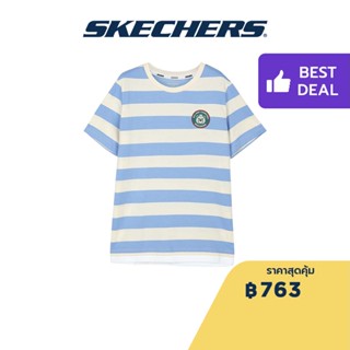 Skechers สเก็ตเชอร์ส เสื้อยืดแขนสั้นเด็กผู้ชาย Boy Laughing Animal Short Sleeve Tee Apparel - L223B012-02T4