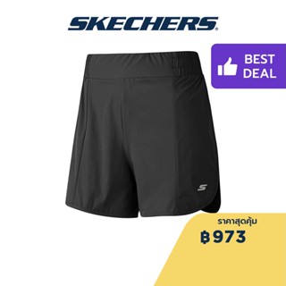 Skechers สเก็ตเชอร์ส กางเกงขาสั้นผู้หญิง Women Comfort Sports Shorts Apparel - P223W029-0018